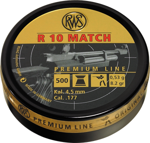 RWS R10 Match Premium LG 500 Stück